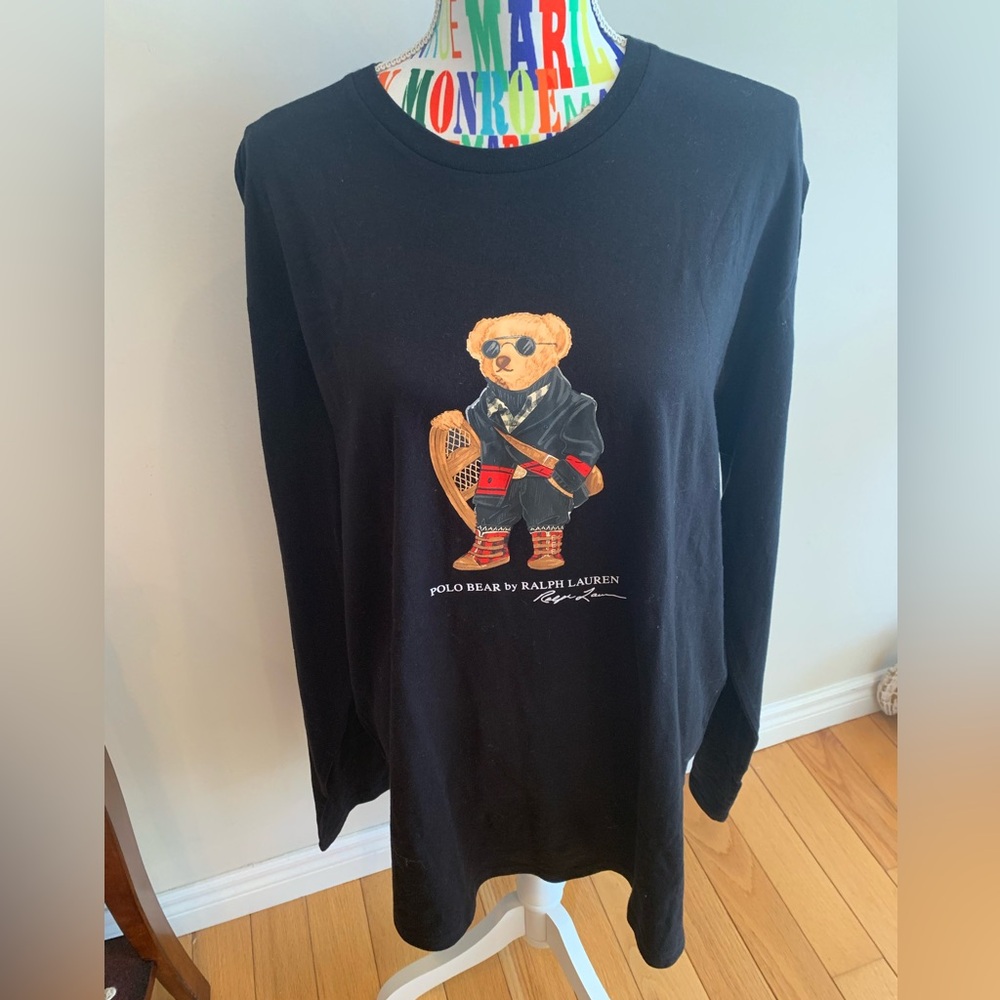 NWOT Polo by Ralph Lauren Black Shirt 100% cotton